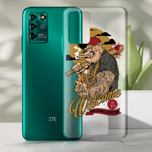 Чехол BoxFace ZTE Blade V30 Vita welcome to thy neighborhood