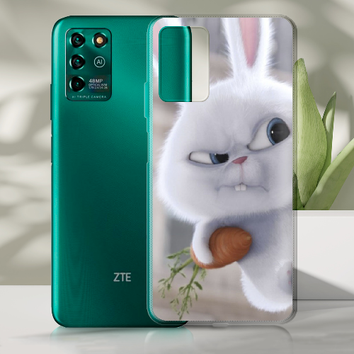 Чехол BoxFace ZTE Blade V30 Vita Rabbit Snowball