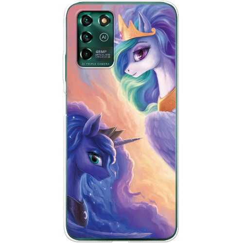 Чехол BoxFace ZTE Blade V30 Vita My Little Pony Rarity Princess Luna