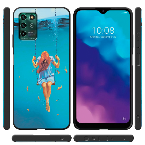 Чехол BoxFace ZTE Blade V30 Vita Girl In The Sea