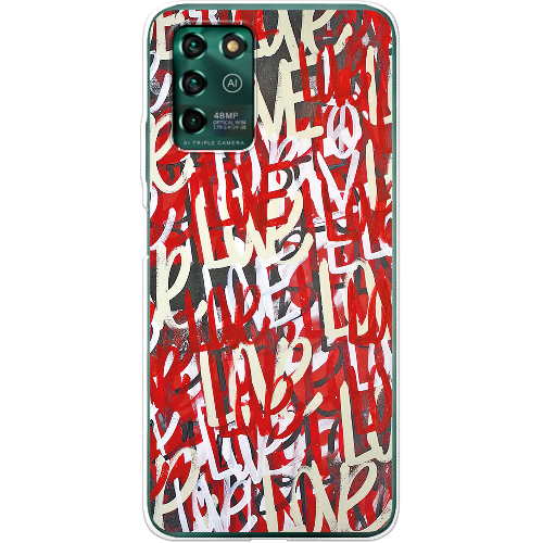 Чехол BoxFace ZTE Blade V30 Vita Love Graffiti