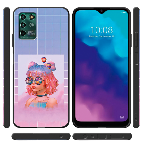 Чехол BoxFace ZTE Blade V30 Vita Girl in the Clouds