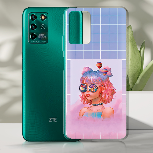 Чехол BoxFace ZTE Blade V30 Vita Girl in the Clouds