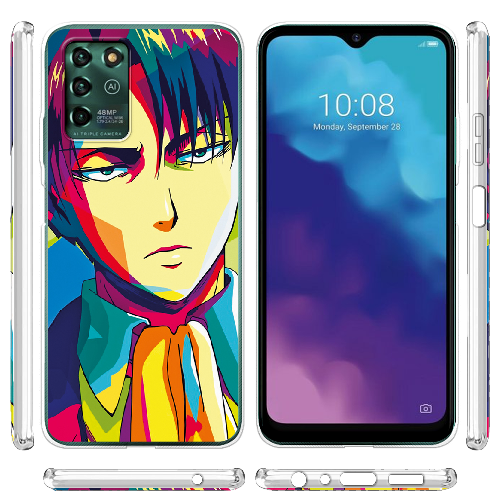 Чехол BoxFace ZTE Blade V30 Vita Attack on titan Levi Anime Pop