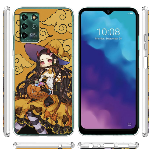 Чехол BoxFace ZTE Blade V30 Vita Kamado Nezuko Halloween