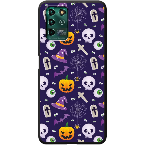 Чехол BoxFace ZTE Blade V30 Vita Halloween Purple Mood