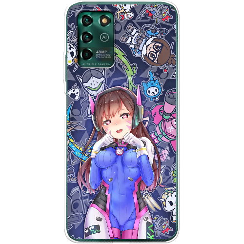 Чехол BoxFace ZTE Blade V30 Vita Overwatch D.VA