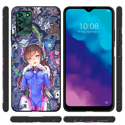 Чехол BoxFace ZTE Blade V30 Vita Overwatch D.VA