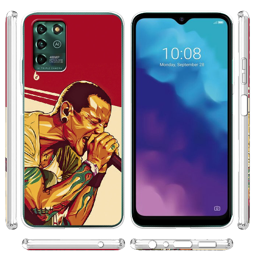 Чехол BoxFace ZTE Blade V30 Vita Chester Bennington