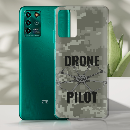 Чехол BoxFace ZTE Blade V30 Vita Drone Pilot