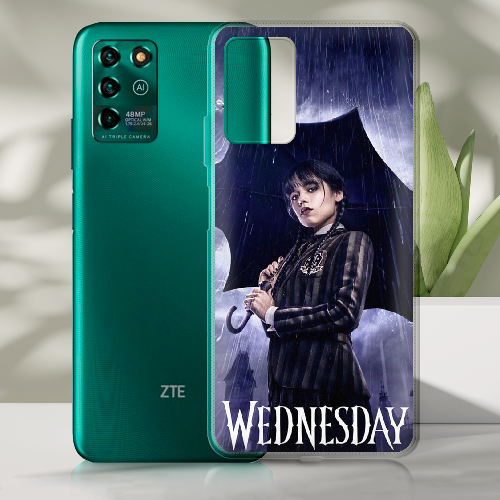 Чехол BoxFace ZTE Blade V30 Vita Wednesday Addams