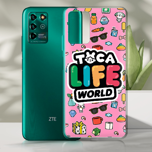 Чехол BoxFace ZTE Blade V30 Vita Toca Boca Life World