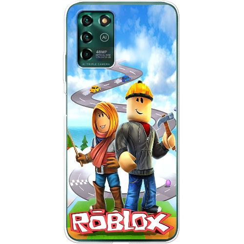 Чехол BoxFace ZTE Blade V30 Vita Roblox Білдерман