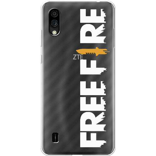 Чехол BoxFace ZTE Blade A5 2020 Белый Free Fire