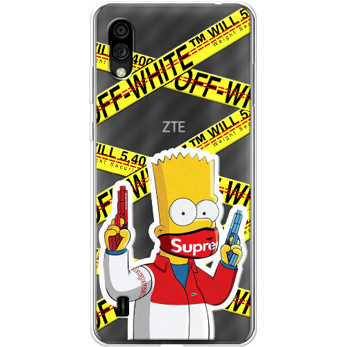 Чехол BoxFace ZTE Blade A5 2020 White Bart