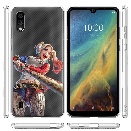 Чехол BoxFace ZTE Blade A5 2020 Happy Harley Quinn