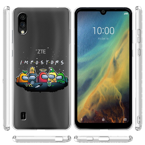 Чехол BoxFace ZTE Blade A5 2020 Among Us Impostors