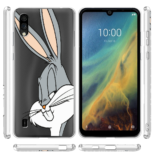 Чехол BoxFace ZTE Blade A5 2020 Lucky Rabbit