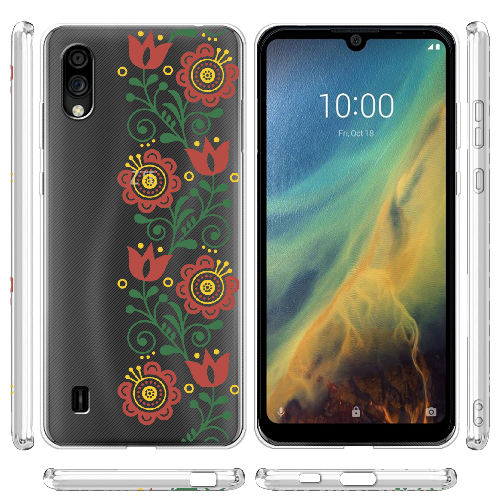 Чехол BoxFace ZTE Blade A5 2020 Ethno Flower