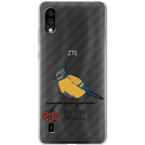 Чехол BoxFace ZTE Blade A5 2020 Синиця і калина