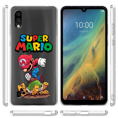 Чехол BoxFace ZTE Blade A5 2020 Super Mario