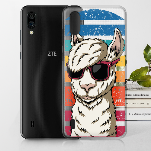 Чехол BoxFace ZTE Blade A5 2020 Стильна Лама