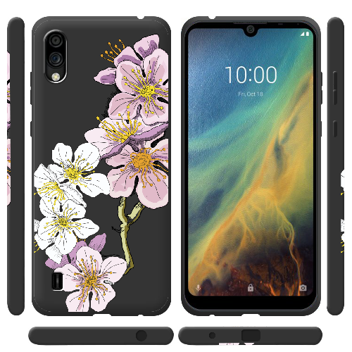 Чехол BoxFace ZTE Blade A5 2020 Cherry Blossom