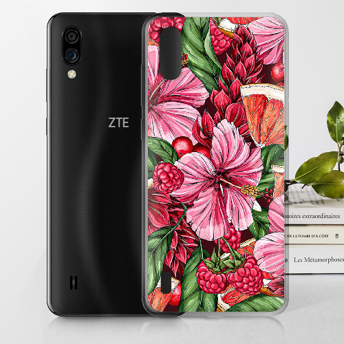 Чехол BoxFace ZTE Blade A5 2020 Tropical Flowers