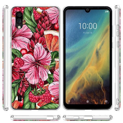 Чехол BoxFace ZTE Blade A5 2020 Tropical Flowers