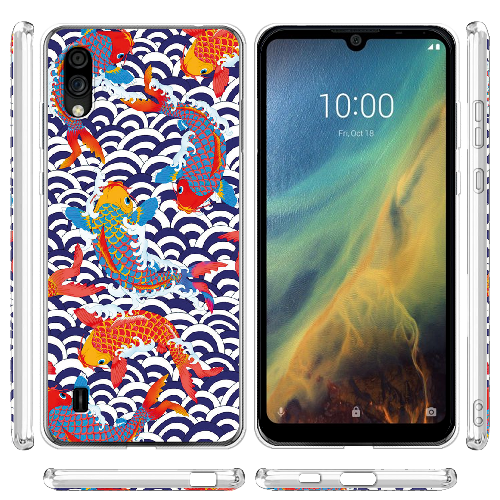 Чехол BoxFace ZTE Blade A5 2020 Koi Fish