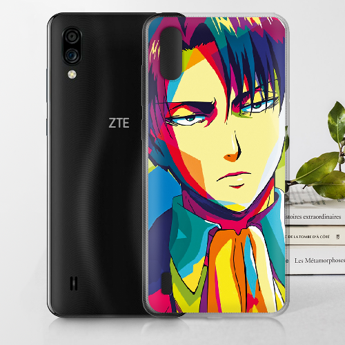 Чехол BoxFace ZTE Blade A5 2020 Attack on titan Levi Anime Pop