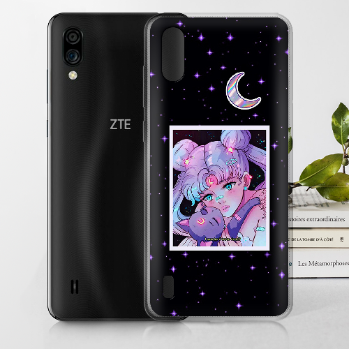 Чехол BoxFace ZTE Blade A5 2020 Sailor Moon night