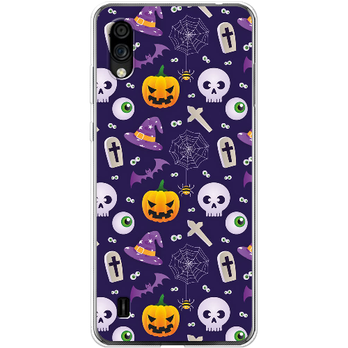 Чехол BoxFace ZTE Blade A5 2020 Halloween Purple Mood