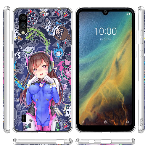 Чехол BoxFace ZTE Blade A5 2020 Overwatch D.VA