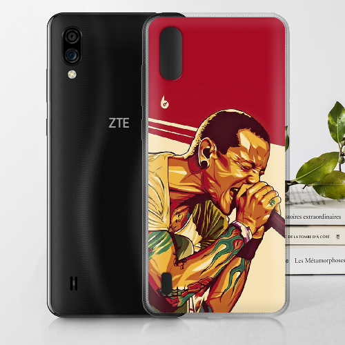 Чехол BoxFace ZTE Blade A5 2020 Chester Bennington