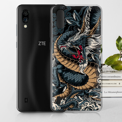 Чехол BoxFace ZTE Blade A5 2020 Dragon Ryujin