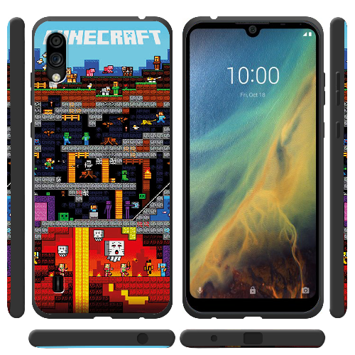 Чехол BoxFace ZTE Blade A5 2020 Minecraft Lode Runner