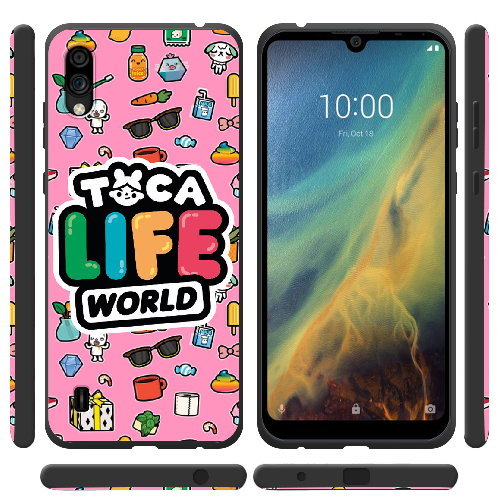 Чехол BoxFace ZTE Blade A5 2020 Toca Boca Life World