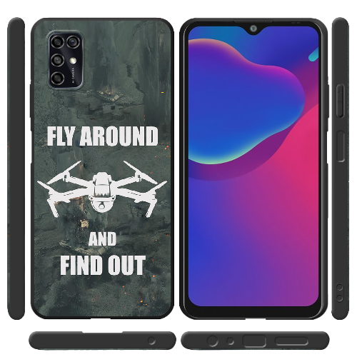 Чехол BoxFace ZTE Blade V2020 Smart Дрон Fly Around