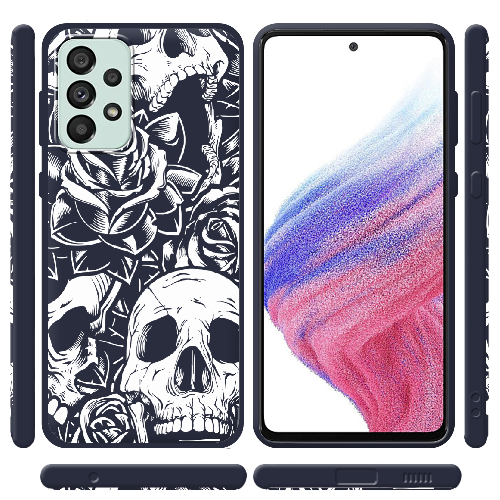 Чехол BoxFace Samsung Galaxy A53 5G (A536) Skull and Roses