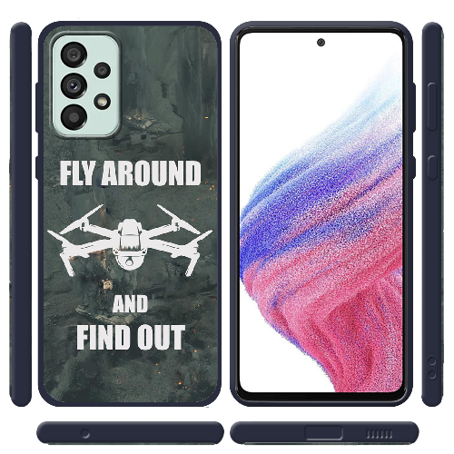 Чехол BoxFace Samsung Galaxy A53 5G (A536) Дрон Fly Around