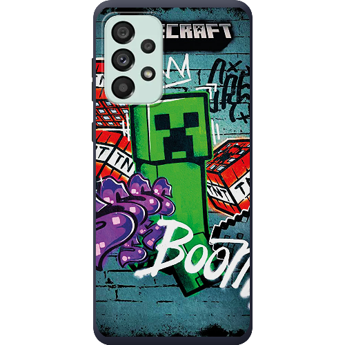 Чехол BoxFace Samsung Galaxy A53 5G (A536) Minecraft Graffiti