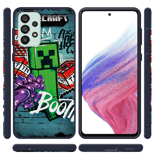 Чехол BoxFace Samsung Galaxy A53 5G (A536) Minecraft Graffiti