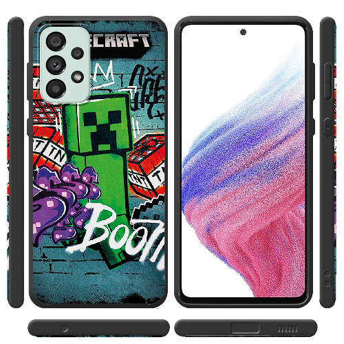 Чехол BoxFace Samsung Galaxy A53 5G (A536) Minecraft Graffiti