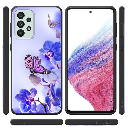 Чехол BoxFace Samsung Galaxy A53 5G (A536) Orchids and Butterflies