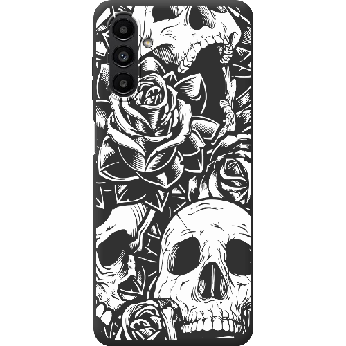 Чехол BoxFace Samsung Galaxy A13 (A136) Skull and Roses