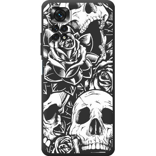 Чехол BoxFace Xiaomi Redmi Note 11 Global Version Skull and Roses