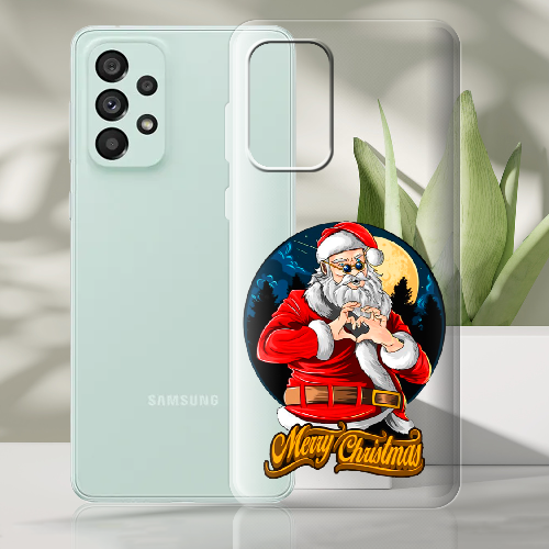 Чехол BoxFace Samsung Galaxy A73 5G (A736) Cool Santa and heart