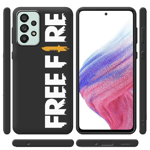 Чехол BoxFace Samsung Galaxy A73 5G (A736) Белый Free Fire