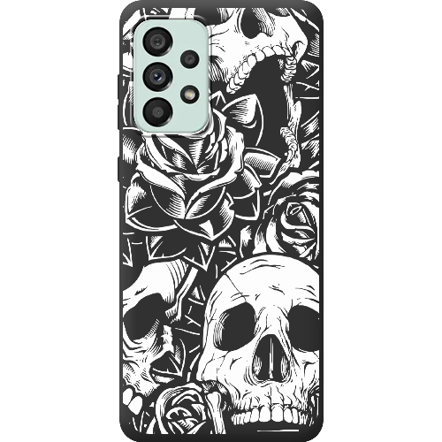 Чехол BoxFace Samsung Galaxy A73 5G (A736) Skull and Roses